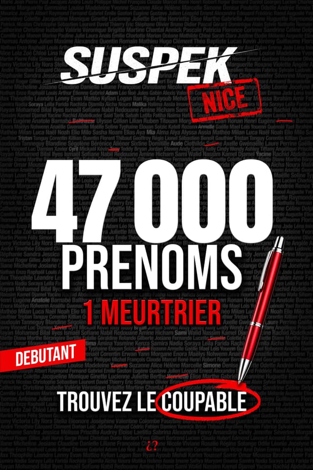 Couverture de SUSPEK · Nice